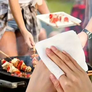 Alternative view of فوطة مضغوطة قابلة للحمل ٥٠ قطعة للسفر والتخييم والأنشطة الخارجية - Portable Compressed Towels 50 Pcs for Travel Camping & Outdoor Activities