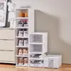استاند أحذية وشنط 6 دور قابل للطي بغطاء أكريليك شفاف - Shoe & Bag Organizer Rack with 6 Tiers, Foldable Design & Clear Acrylic Cover