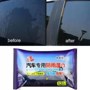 Alternative view of مناديل ضد الضباب والمطر لزجاج السيارة لتحسين الرؤية أثناء القيادة - Anti Fog & Rainproof Windshield Wipes for Better Driving Visibility