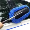 فرشة تنظيف سيارات مايكروفايبر بيد قابلة للتمدد للوصول لكل الزوايا - Extendable Microfiber Car Cleaning Brush for Hard to Reach Areas