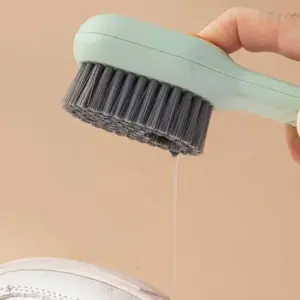 Alternative view of فرشة تنظيف بخزان صابون للمواعين والأحذية والملابس والمفروشات - Soap Dispensing Cleaning Brush for Dishes Shoes Clothes & Fabrics