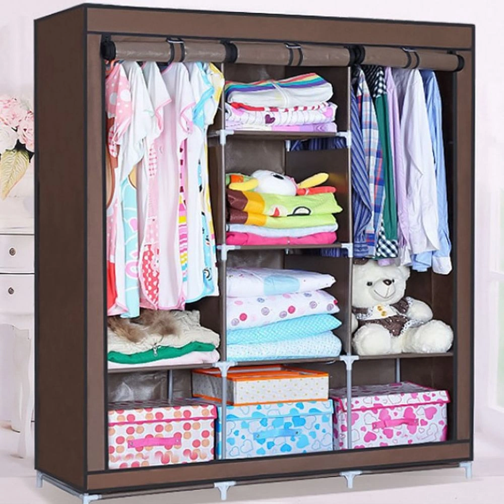 دولاب ملابس 3 درف بغطاء سهل الفك والتركيب لغرف النوم والدريسنج والأطفال - Wardrobe Closet with 3 Doors & Easy Assembly for Bedrooms Dressing Rooms and Kids’ Spaces - Image 10