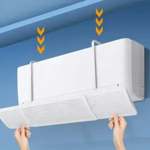 Alternative view of موزع هواء التكييف لتشتيت وتغيير اتجاه الهواء - Adjustable AC Airflow Deflector