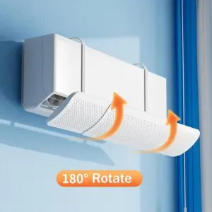 موزع هواء التكييف لتشتيت وتغيير اتجاه الهواء - Adjustable AC Airflow Deflector