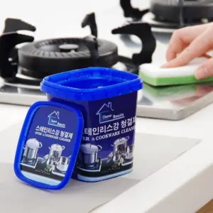 Alternative view of منظف سحري لإزالة الدهون والصدأ من الأواني بسهولة – Magic Cleaner for Effortless Grease & Rust Removal from Cookware