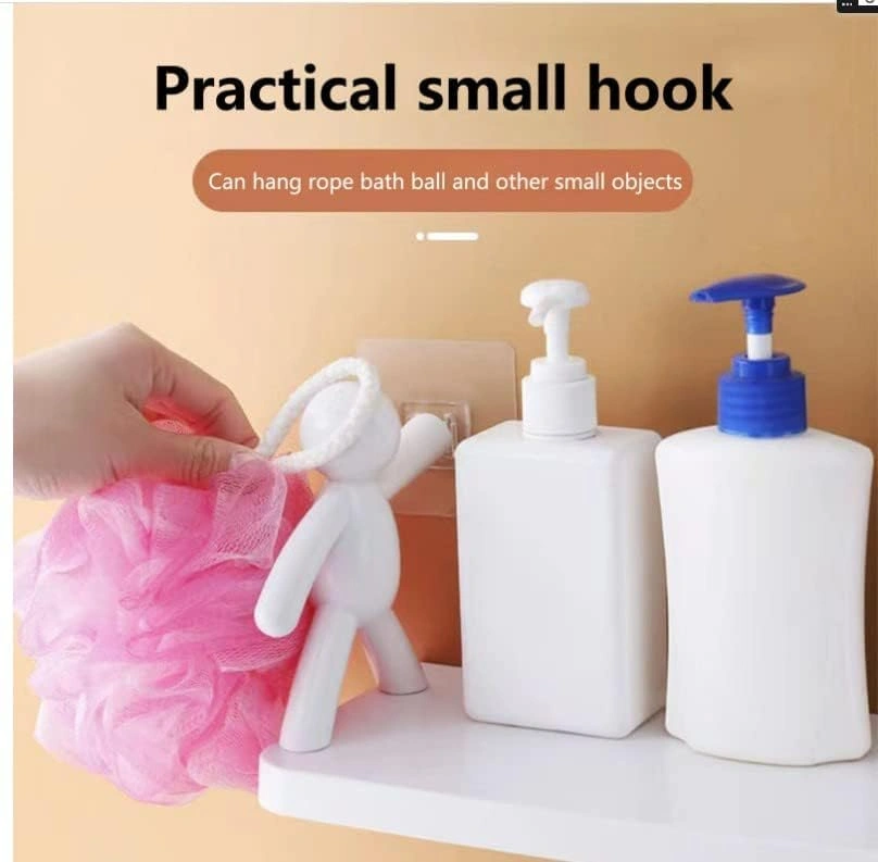 رف مودرن لتنظيم وحمل أدوات المطبخ والحمام بلزق دبل فيس قوي - Modern Kitchen & Bathroom Organizer Shelf With Strong Double - Sided Adhesive - Image 6