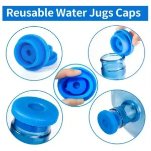 Alternative view of غطاء قارورة سيليكون مانع لسقوط وتسريب المياه اثناء التركيب – Silicone Water Bottle Cap Leak & Spill Proof During Installation