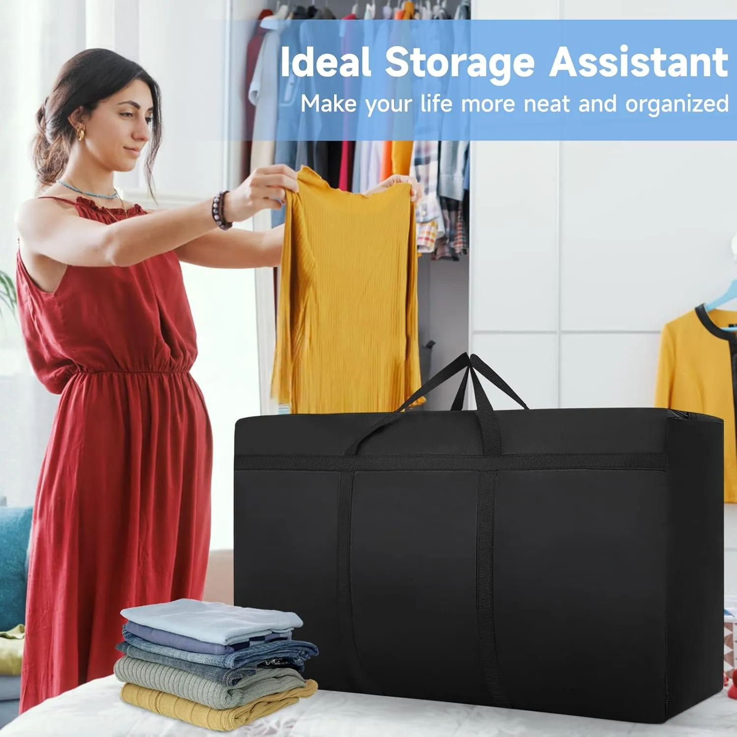 شنطة تخزين جامبو 100 لتر ضد المياه - Jumbo 100L Waterproof Storage Bag - Image 2