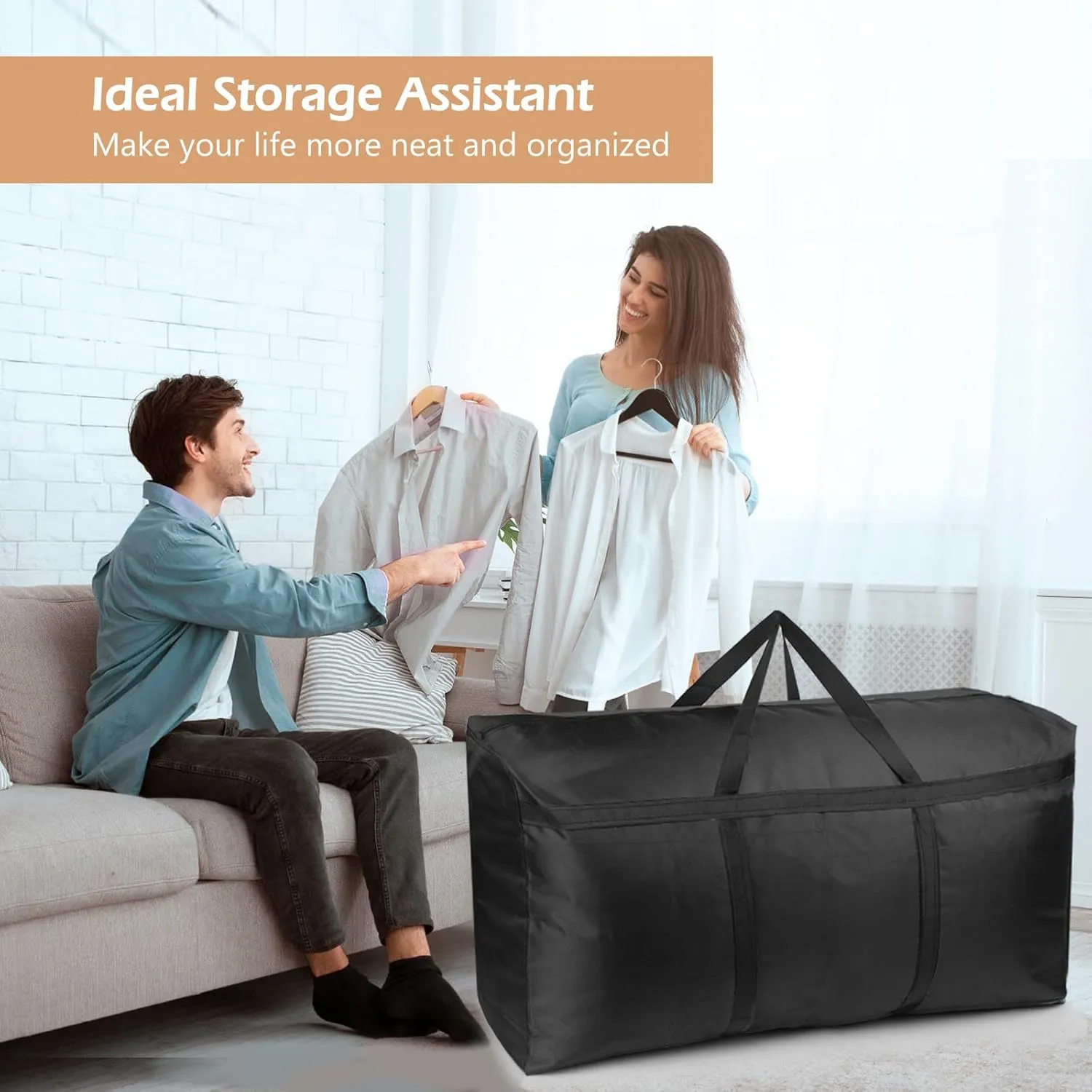 شنطة تخزين جامبو 100 لتر ضد المياه - Jumbo 100L Waterproof Storage Bag - Image 7