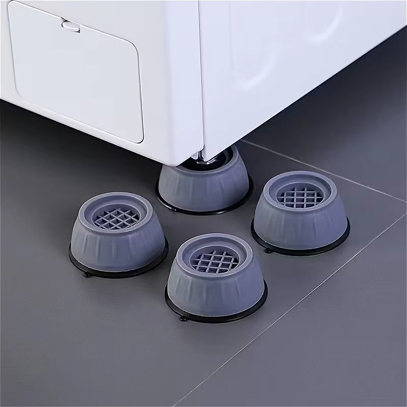 قواعد منع الاهتزاز للغسالات والأجهزة المنزلية 4 قطع – Anti Vibration Pads for Washing Machines & Home Appliances 4 Pieces - Image 3
