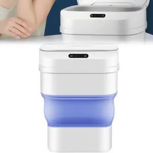 باسكت قمامة سينسور قابل للطي 8 لتر - Foldable Sensor Trash Bin 8L