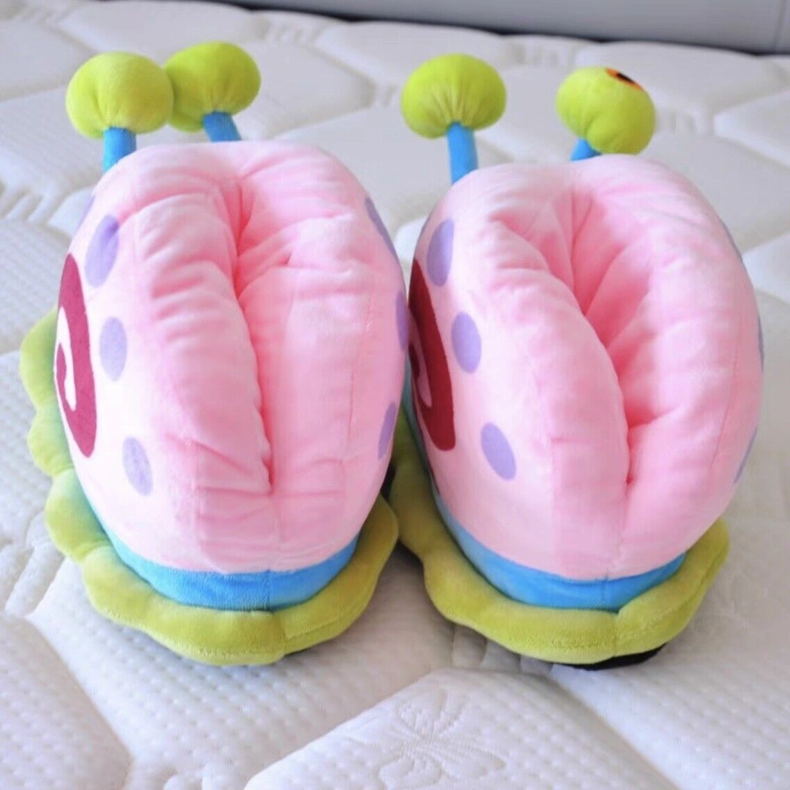 لكلوك الحلزون سريع فرو لتدفئة الرجل والتغلب على برد الشتاء - Furry Snail Slippers for Warm Feet in Winter - Image 6
