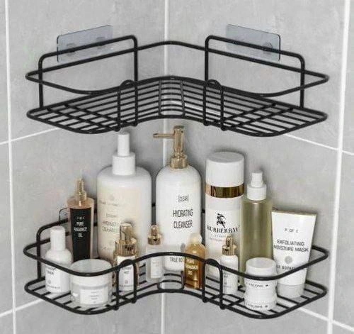 رف معدني ستانلس غير قابل للصدأ لحمل وتنظيم أدوات المطبخ والحمام سهل الفك والتركيب - Rustproof Stainless Steel Rack for Kitchen and Bathroom Organization Easy to Assemble - Image 6