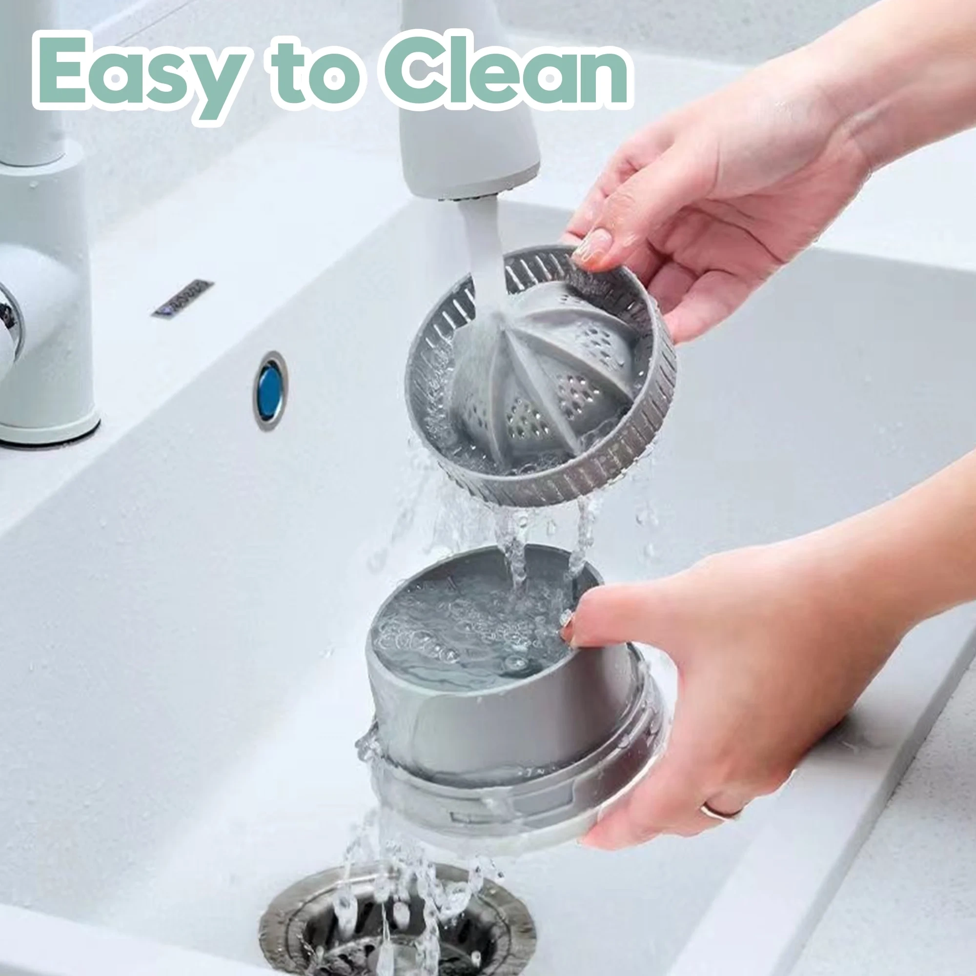 عصارة فواكه كهربائية للبرتقال والبطيخ قابلة للشحن بمنفذ يو اس بي - Electric Fruit Juicer for Oranges & Watermelon USB Rechargeable - Image 7