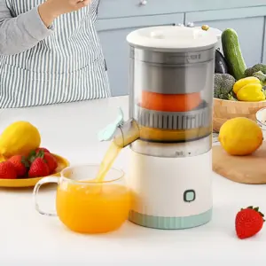 عصارة فواكه كهربائية للبرتقال والبطيخ قابلة للشحن بمنفذ يو اس بي - Electric Fruit Juicer for Oranges & Watermelon USB Rechargeable