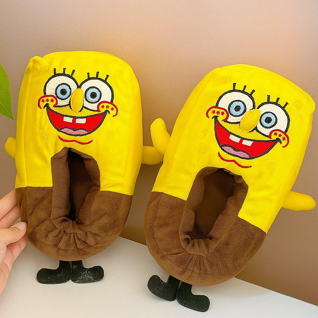لكلوك سبونج بوب مبطن بمقاسات مختلفة – SpongeBob Padded Slippers Multiple Sizes