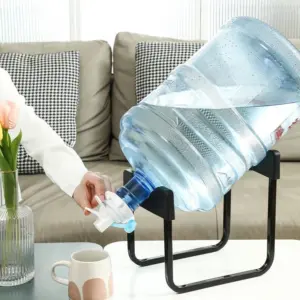 طقم حامل قارورة مياه الشرب مع حنفية - Water Bottle Dispenser Stand with Tap